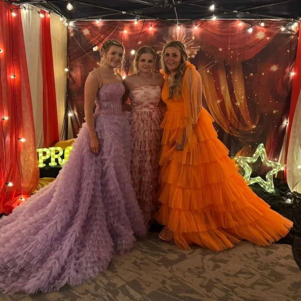 Sherri hill lavender prom dress - Picture 1 of 8